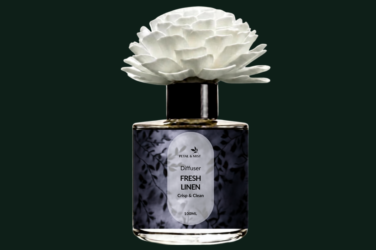 Fresh Linen Flower Diffuser - 100ml