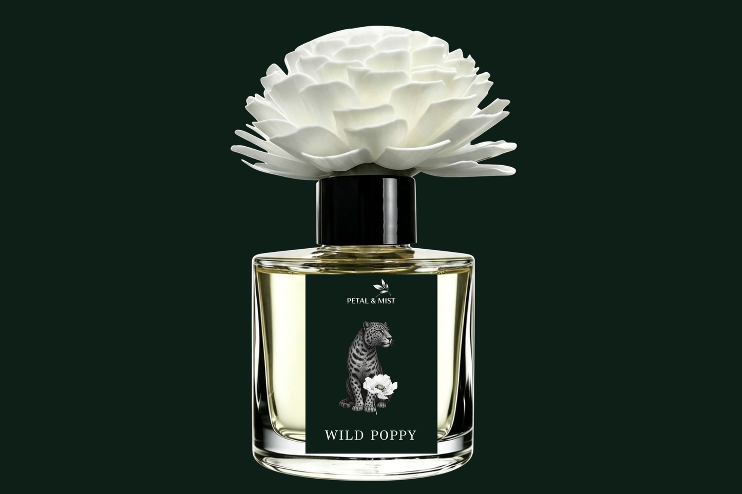 Wild Poppy Luxury Flower Diffuser - 100ml