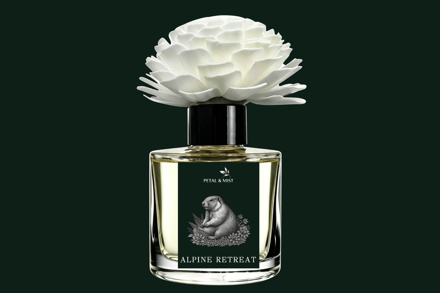 Alpine Retreat Luxury Flower Diffuser - 100ml