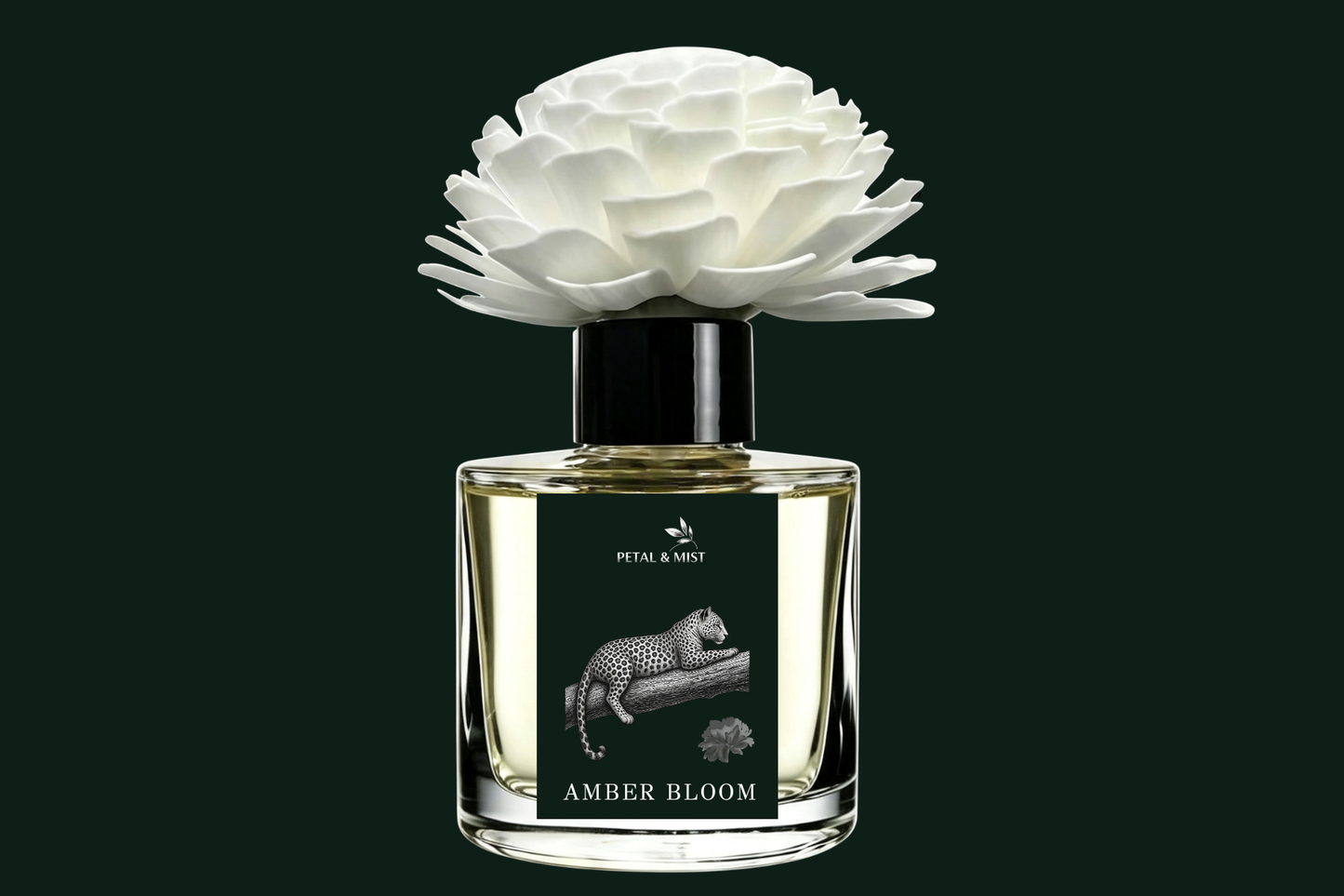 Amber Bloom Luxury Flower Diffuser - 100ml