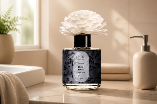 Fresh Linen Flower Diffuser - 100ml