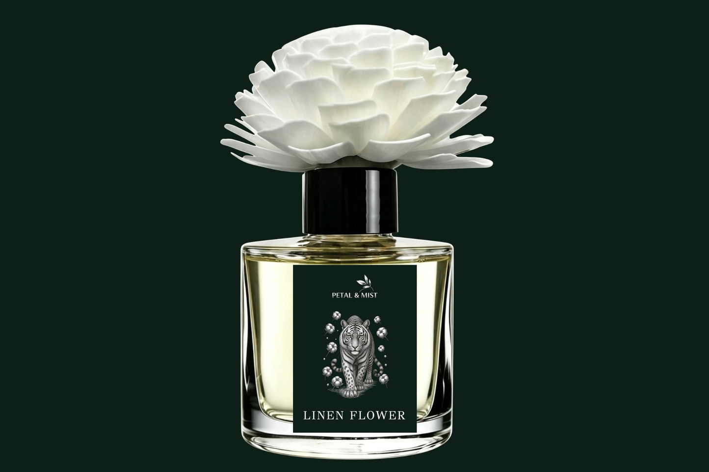 Linen Flower Luxury Flower Diffuser - 100ml