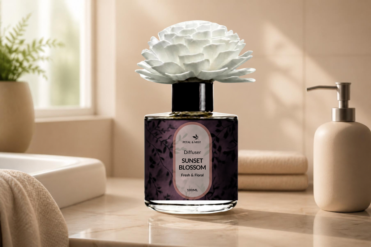 Sunset Blossom Flower Diffuser - 100ml