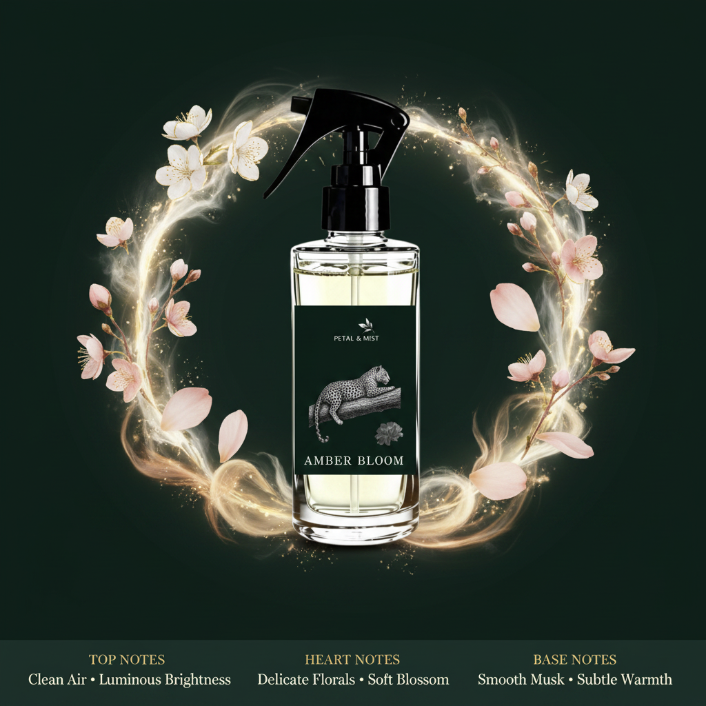 Amber Bloom Luxury Room Spray - 150ml