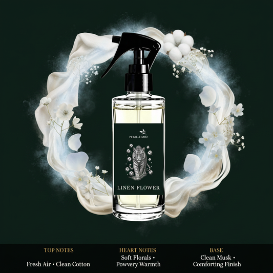 Linen Flower Room Spray Scent Notes Image