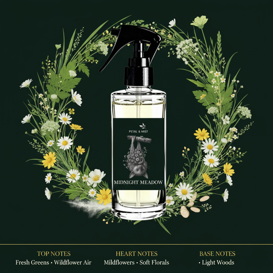 Midnight Meadow Room Spray Scent Notes Image