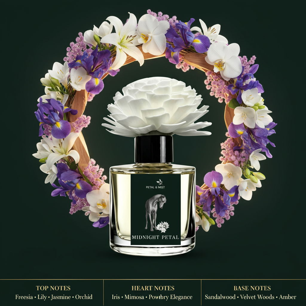 Midnight Petal Diffuser - BASE NOTES Fixed