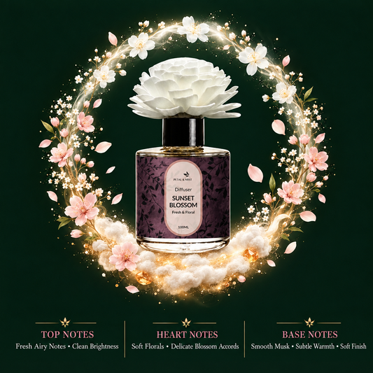 Sunset Blossom Flower Diffuser - 100ml
